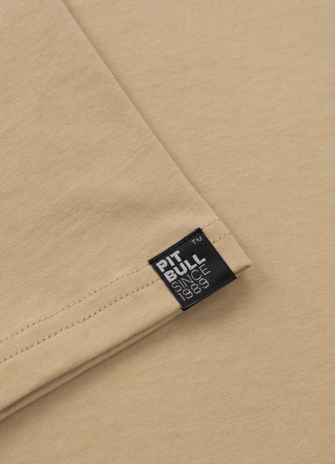 Koszulka męska T-Shirt Pit Bull Pitbull Small Logo 25 beżowa