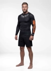 Koszulka męska rashguard Pitbull Longsleeve Blacky czarna