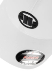 Czapka z daszkiem Full Cap Pit Bull Tech Logo biała