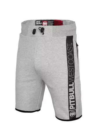 Spodenki szorty dresowe męskie Pit Bull Saturn Pitbull szare
