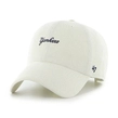 Czapka z daszkiem sztruksowa 47 Brand New York Yankees Mini Script Clean Up kremowa