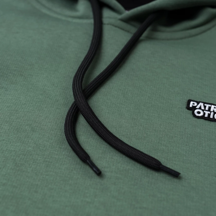 Bluza męska z kapturem Patriotic Cls App Tape zielona