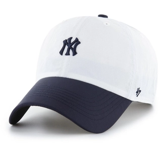 Czapka z daszkiem 47 Brand New York Yankees Vista Mini Clean Up biała granatowa