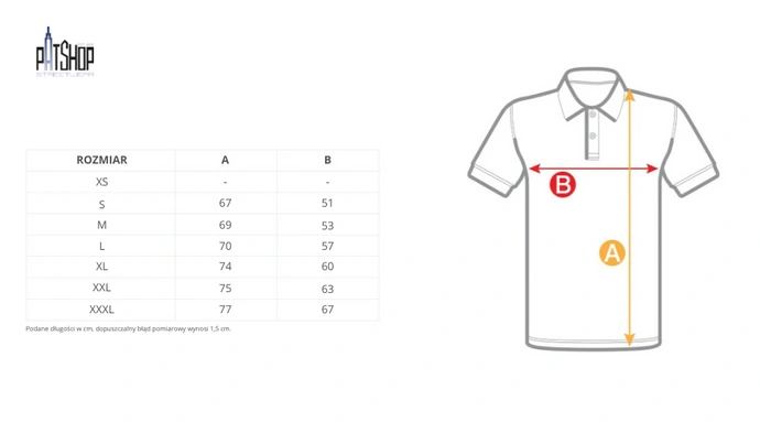 Koszulka męska Polo Pitbull Pique Small Logo Washed niebieska
