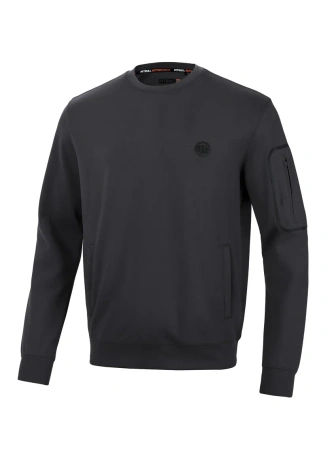 Bluza męska Pitbull Pit Bull Explorer crewneck ciemno szara