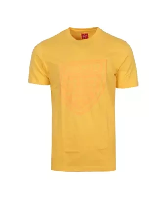 Koszulka męska t-shirt Prosto Klasyk Shield XXIII żółty