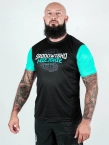 Koszulka sportowa męska Środowisko Miejskie Mesh Fist czarna