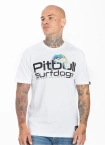 Koszulka męska T-Shirt Pit Bull Pitbull Camino biała