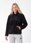 Bluza damska z kapturem Pitbull Aragona Norton czarna