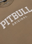 Bluza damska oversize Pitbull Pit Bull Tyrian crewneck brązowa