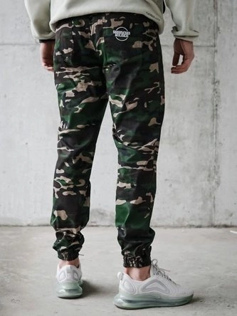 Spodnie materiałowe jogger Środowisko Miejskie Classic Icon camo 