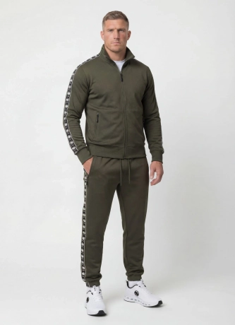 Komplet dresowy Pitbull Powers 26 ciemno zielony