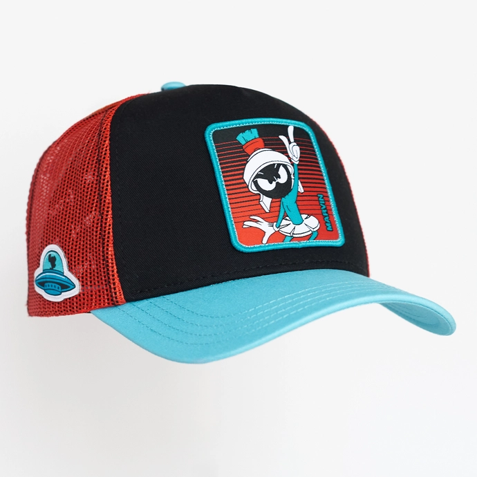 Czapka z daszkiem Capslab Looney Tunes Marvin czarna