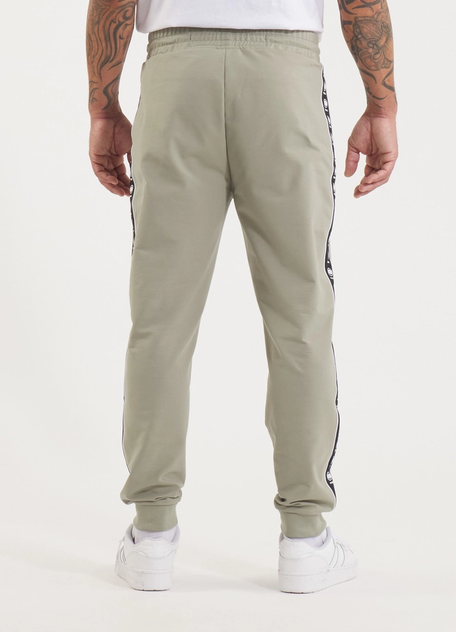 Spodnie męskie dresowe Pitbull Pit Bull Tape Nugget dusty salvia
