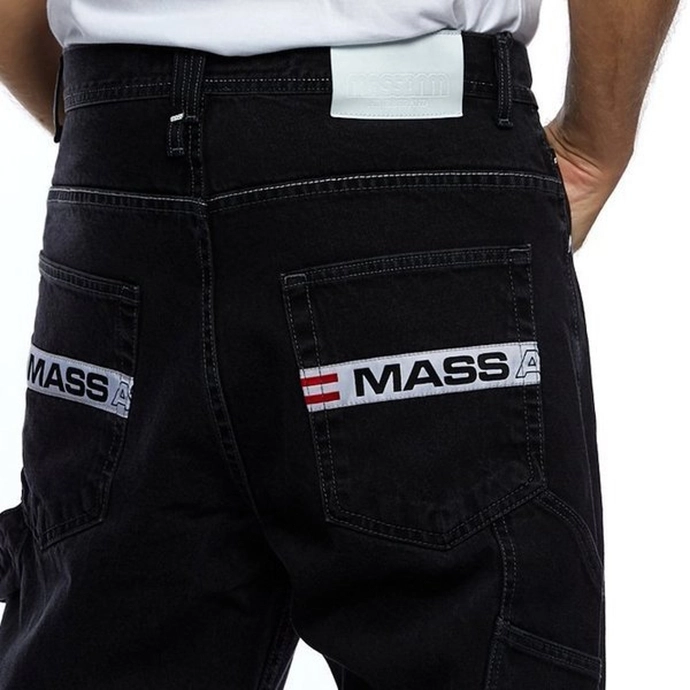 Spodnie Mass Denim Work jeans black rinse