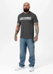 Koszulka męska T-Shirt Pitbull Hilltop grafitowa