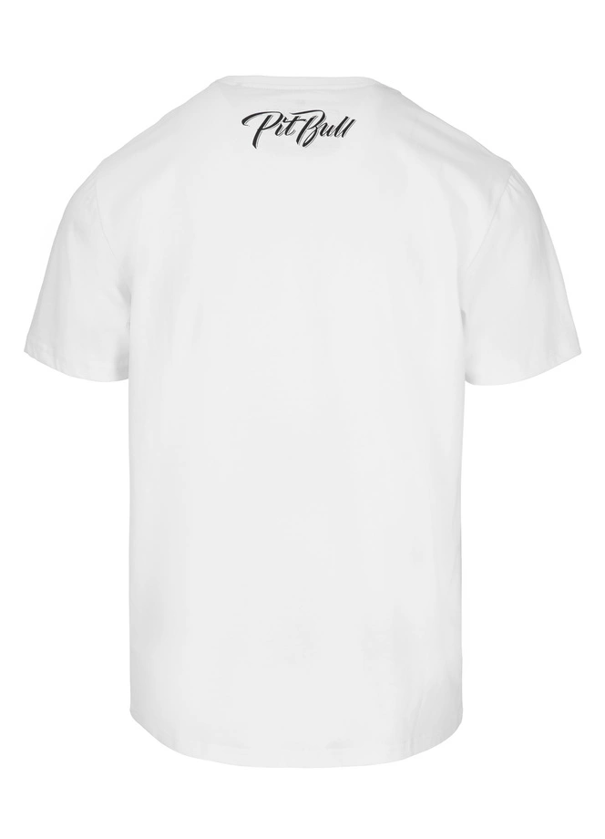 Koszulka męska T-Shirt Pit Bull Pitbull El Jeffe biała