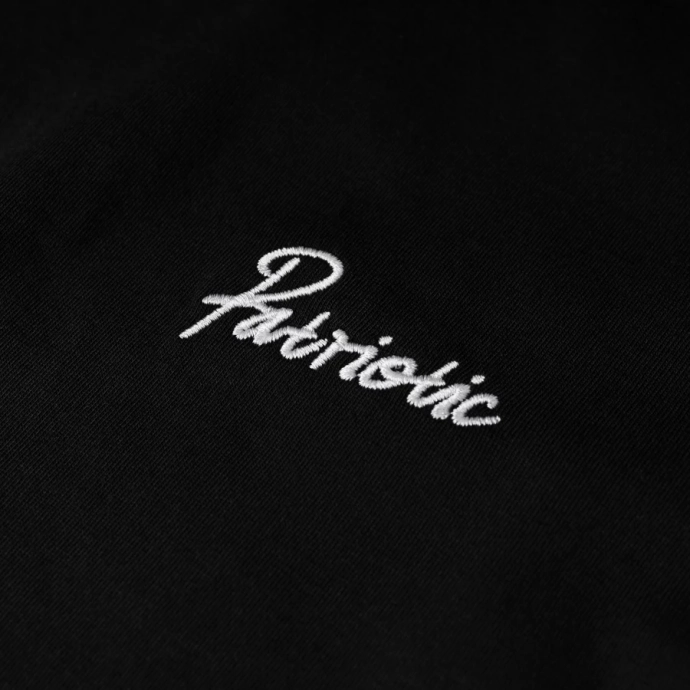 Koszulka męska T-shirt oversize Patriotic College Keep It czarna