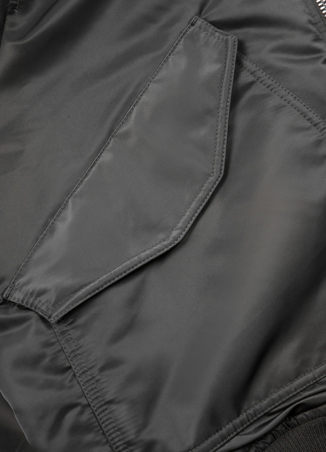 Kurtka zimowa męska Pit Bull Bomber Harvest jacket grafitowa