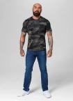 Koszulka męska T-Shirt Pit Bull Pitbull Classic Boxing Slim Fit czarna camo