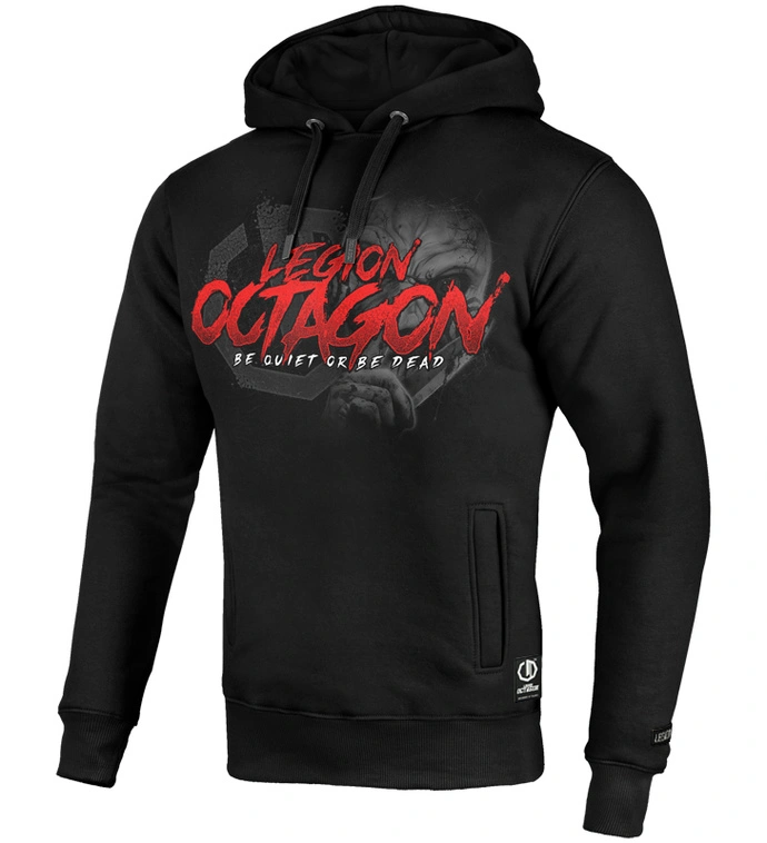 Bluza z kapturem Octagon Be Quiet 2026 czarna