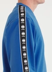 Bluza męska bez kaptura Pitbull Pit Bull Tape Nugget niebieska