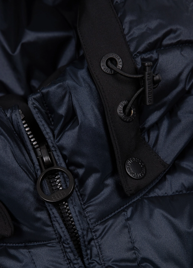Kurtka zimowa męska Pit Bull Barles Ribstop granatowa
