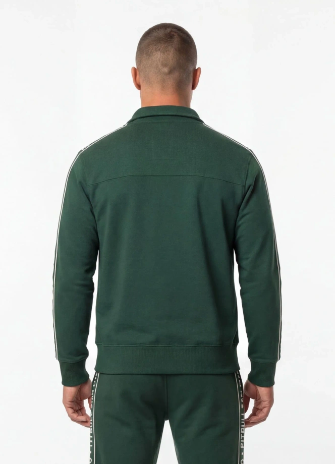 Bluza męska rozpinana Pit Bull Nexus zielona