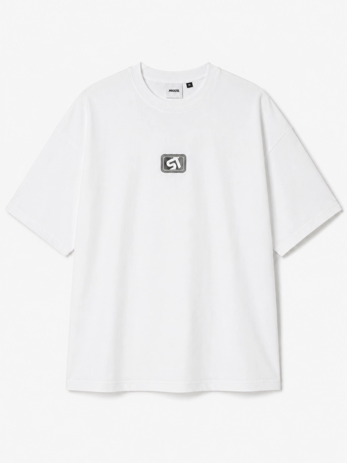 Koszulka męska t-shirt Prosto Mono ST biała