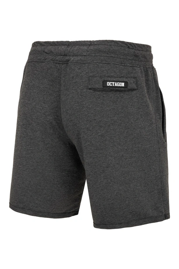 Spodenki szorty dresowe Octagon Minimal dark melange