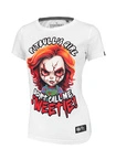 Koszulka damska T-shirt Pit Bull Sweetie-Chu biała