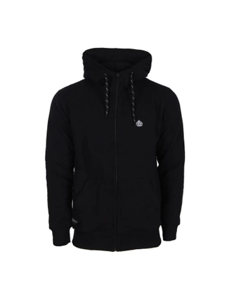 Bluza męska rozpinana Elade Zip Icon Mini Logo hoodie czarna