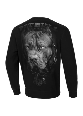 Bluza męska Pitbull Pit Bull Born In 1989 crewneck czarna