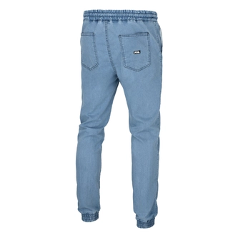 Spodnie męskie jogger jeans Dudek P56 Mini jasno niebieskie