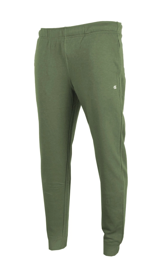 Spodnie dresowe męskie Champion Elastic Pants zielone