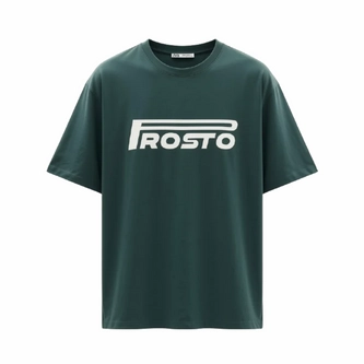 Koszulka męska t-shirt Prosto Pneumatic zielona