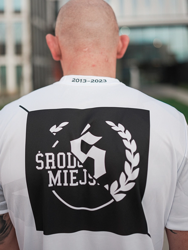 Koszulka męska t-shirt Środowisko Miejskie Decade biała