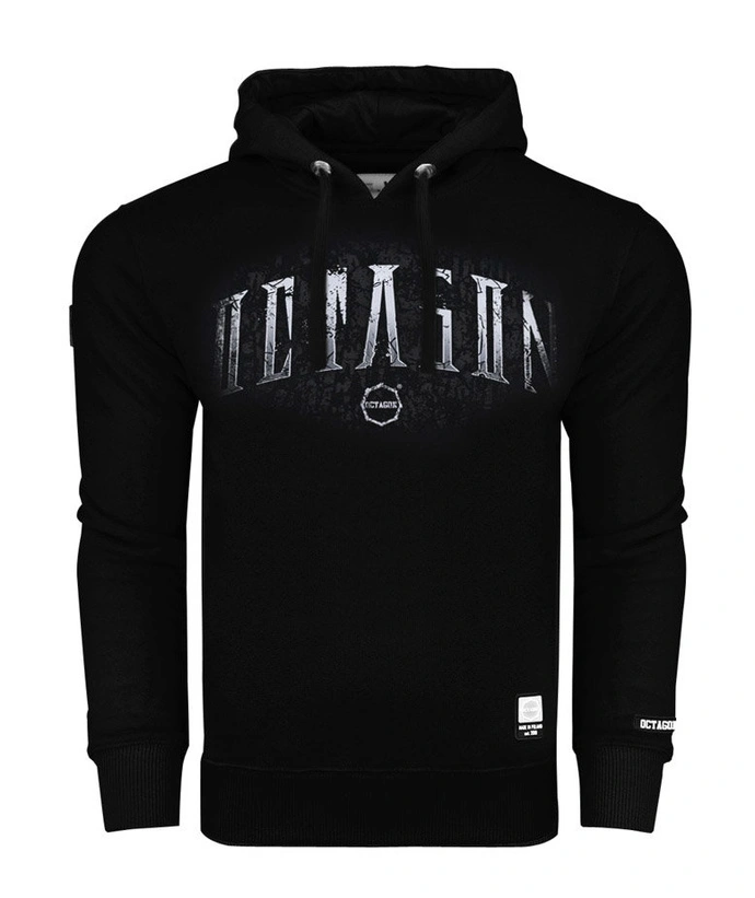 Bluza męska z kapturem Octagon Gladiator hooded czarna