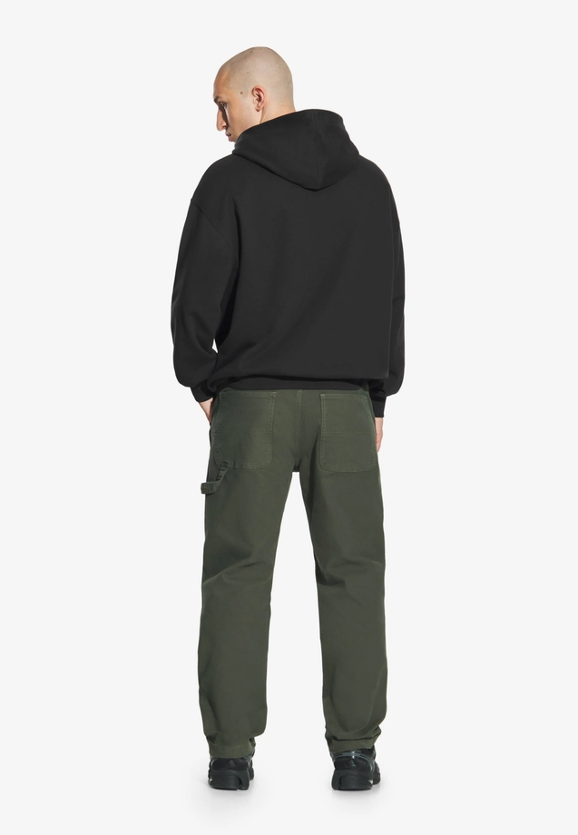 Bluza męska z kapturem Prosto Big Log czarna