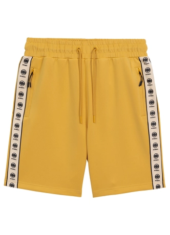 Spodenki szorty dresowe męskie Pitbull Pit Bull Powers żółte