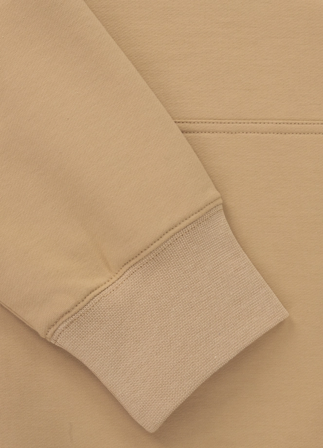 Bluza męska z kapturem Pitbull Pit Bull Driving beżowa