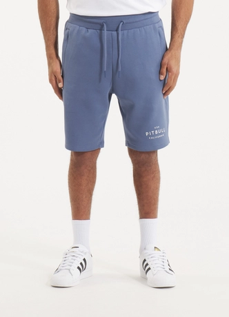 Spodenki szorty dresowe męskie Pitbull Sampson niebieskie