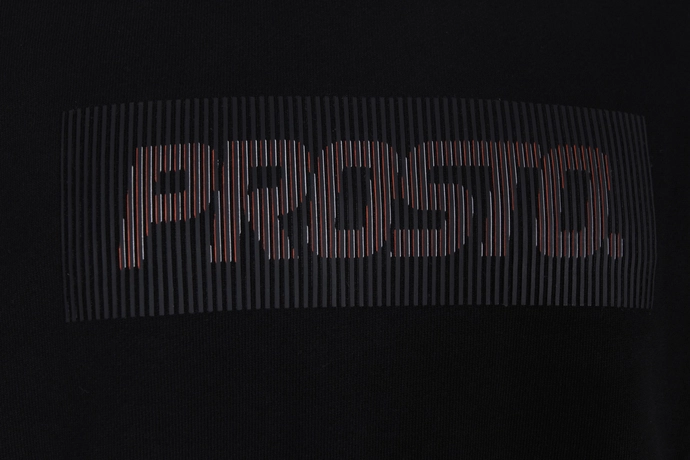 Bluza męska oversize Prosto Klasyk Cameleo crewneck czarna