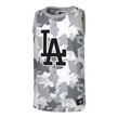 Koszulka męska tank top '47 Brand Los Angeles Dodgers Digital Star Future biało/zielona