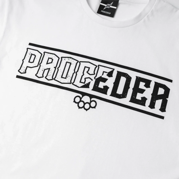 Koszulka męska T-shirt Chada Proceder Cut biała