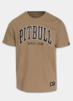 Koszulka męska T-Shirt Pitbull West Coast Norton brązowa
