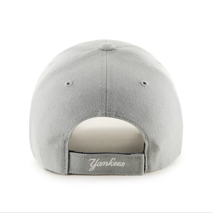 Czapka z daszkiem 47 Brand New York Yankees Snapback MVP jasna szara