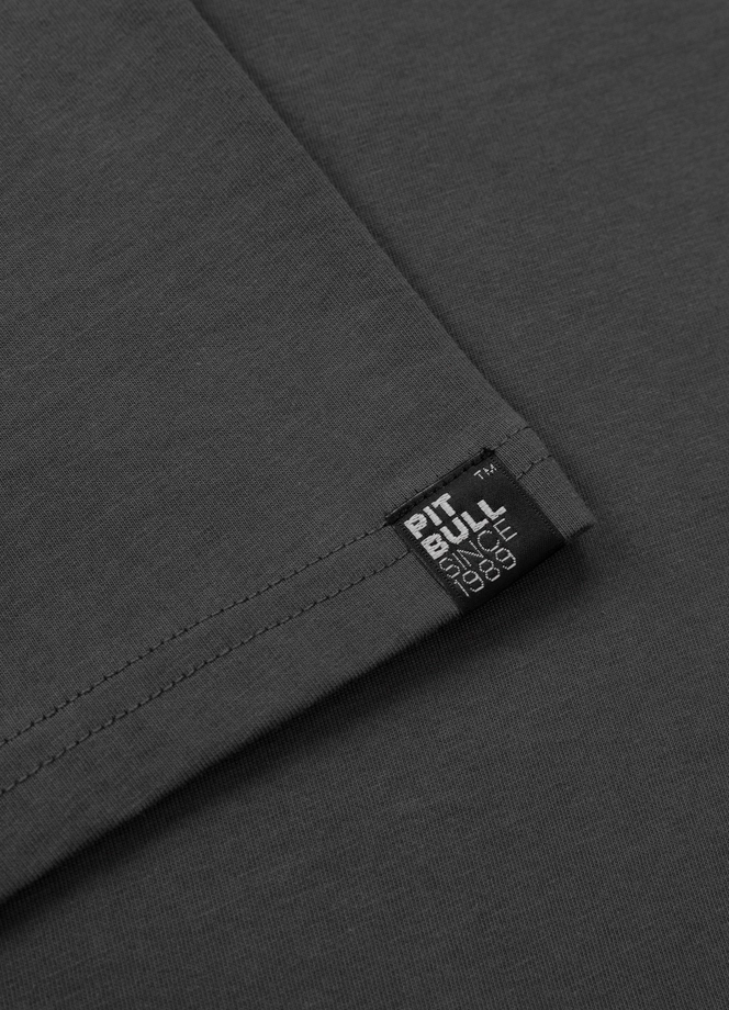 Koszulka męska T-Shirt Pit Bull Pitbull Shot For Shot grafitowa szara