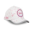 Czapka z daszkiem Capslab Barbie unisex biało/różowa