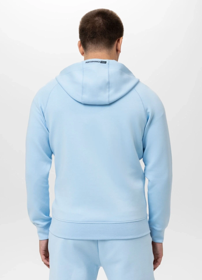 Komplet dresowy męski Pit Bull Dogwood 25 ZIP jasno niebieski